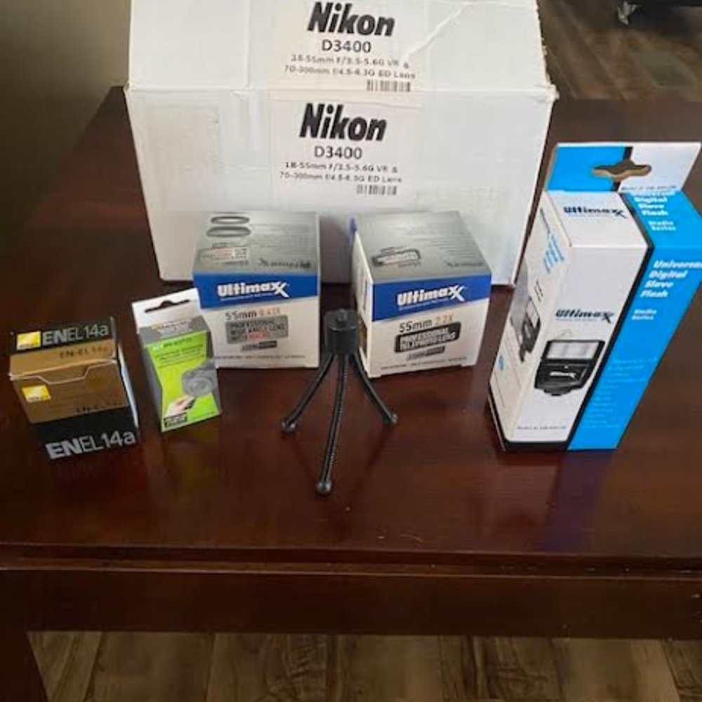Nikon D3400 DSLR Digital Camera Kit